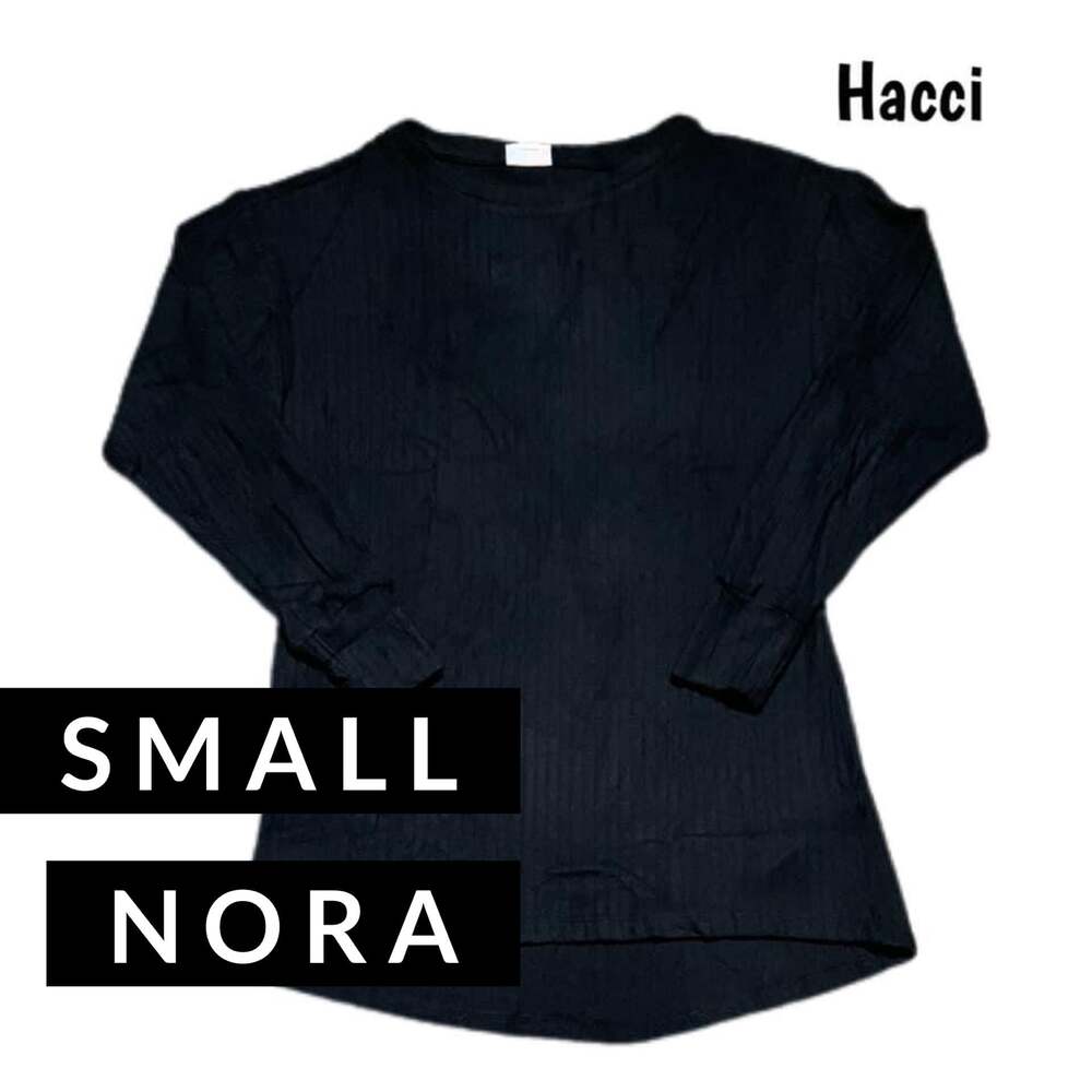 LuLaRoe Nora Boat Neck Long Sleeve Knit Tunic Top
